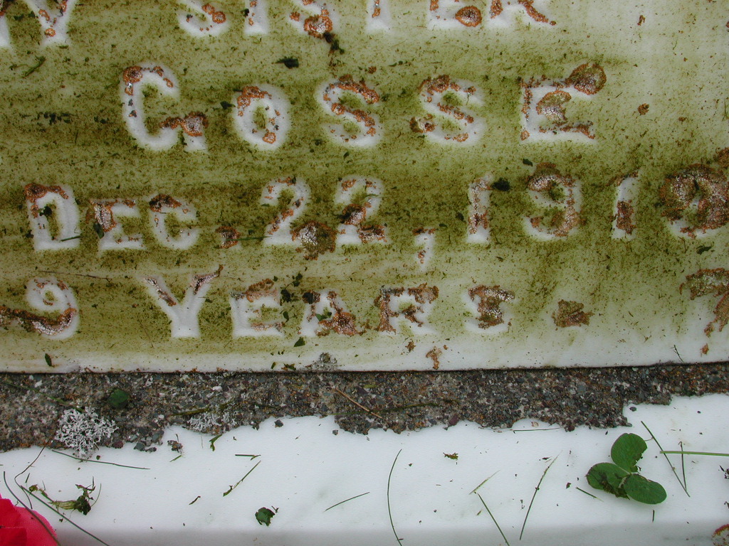 Headstone